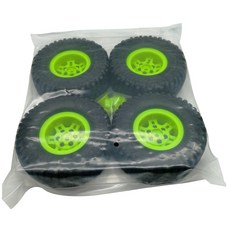 Austar 1.9 英寸 120 毫米輪胎+輪轂 RC 汽車輪胎套組 5020E, 混色, 2件