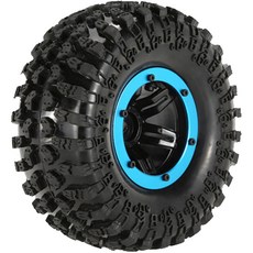 Austar 1/10 130mm 氣壓輪胎 RC 汽車輪胎套組 3022BU, 混色, 1個