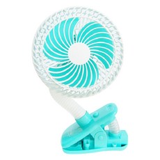 THEMOTHER USB充電夾式電風扇, 藍色, 1個