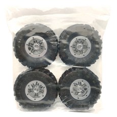 Austar 4021A 1/10 Beadlock Rim&Tire RC車輪, 混色, 4件