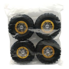 Austar 4021D 1/10 Beadlock Rim&Tire RC車輪, 混色, 4件