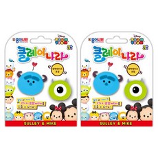 종이나라 2500 디즈니 썸썸 클레이나라 설리 마이크 2p, 혼합 색상, 1개