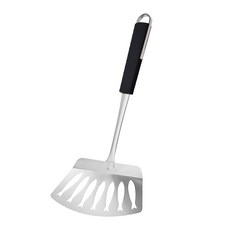 GENIAL SWANBLACK 煎魚鏟, BLACK + 不鏽鋼霧面, 1個