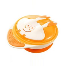 VIVA 兒童吸盤餐盤組, 橘色, 1組, 單品