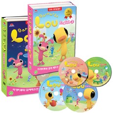 EBS 애니메이션 따개비 루 영어 1 + 2, 4DVD