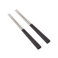 RAONNURI PICK-ME基本彩色孩童筷子, 咖啡色, 2雙