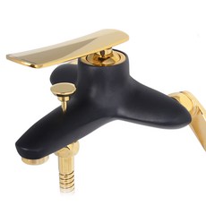 DAROS 浴室淋浴龍頭 黑金 D7-600C, 1個