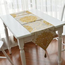 Bommat Arel 4 人桌賽跑者, 黃色的, 31 x 108 厘米