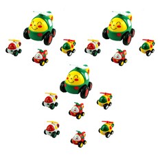 Toy Well 直升機汽車工作玩具 15 件套, 隨機發貨