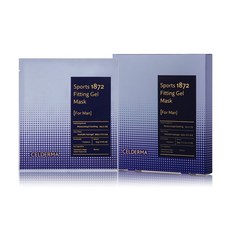 CELDERMA Sports 1872男款保濕舒緩面膜 4入, 25克, 1個
