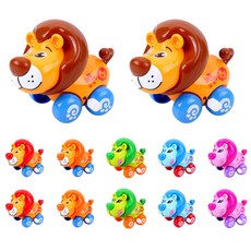 Toy Well 發條玩具獅子 12 件套, 隨機發貨