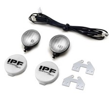 RC4WD RC4WDVVVC0220 1 10 Detailed Round IPF Lights with LED 遙控車用配件 RC零件, 混色, 1套