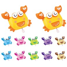 토이웰 태엽 장난감 꽃게 12p 세트, 랜덤 발송, 1개