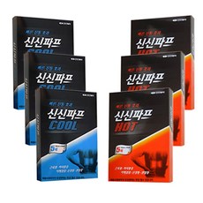 신신제약 신신파프 파스 COOL 3p + HOT 3p, 1세트