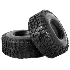 RC4WD RC4WDZT0042 Dick Cepek 2.2 Mud Country Scale Tires RC零件, 單色, 2件