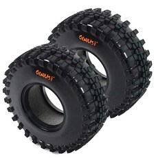 RC4WD RC4WDZT0128 Genius Sem Limites 2 1.9 Scale Tires RC零件, 混色, 2件