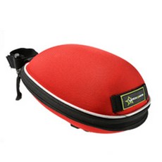 ROCKBROS Hard Case 自行車馬鞍包, 紅色的, 1個