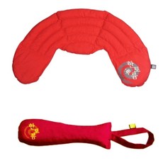 肩頸熱敷墊+按摩棒, 1套