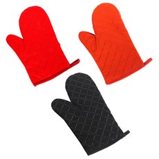 aryko 矽膠防滑烤箱手套, 隨機發貨, 3片