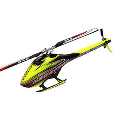 SAB SG420 SG420 GOBLIN 420 YELLOW/BLACKwith 420mm ThunderBolt Main Blades RC 헬기, 혼합 색상, 1개