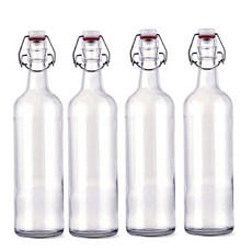 mir 附蓋玻璃油瓶, 750毫升, 4入