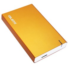 레토 풀알루미늄 USB3.0 외장하드 M2SU3.0, 500GB, 오렌지