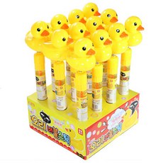 黃鴨泡泡棒 12入, 隨機發貨