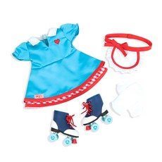 Ozzy Dolls 輪滑服裝娃娃道具套組, 混色