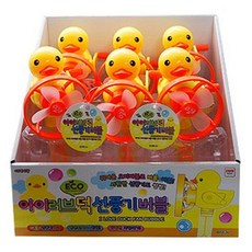 Seju I Love Duck風扇泡泡 6入, 混色