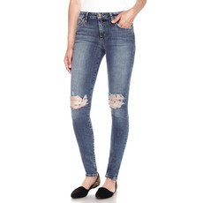 조스진 여성용 미드라이즈 스키니 더 아이콘 로니 진 청바지