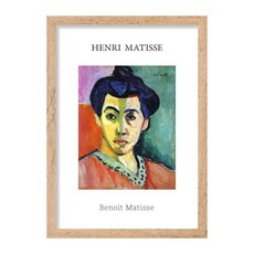 씽크어스 앙리마티스 액자 11 브노아 마티스, BEIGE