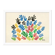 씽크어스 앙리마티스 액자 32 라 레브르, 화이트