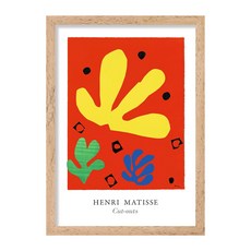Think Us 亨利馬蒂斯畫框 29 剪紙, 米色