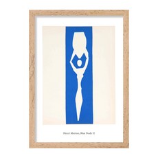 씽크어스 앙리마티스 액자 13 블루누드 II, BEIGE