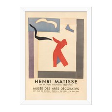 Think Us 亨利·馬諦斯畫框 26 展覽海報1, 白色