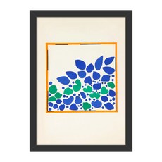 Think Us 亨利馬諦斯畫框 07 常春藤, 黑色