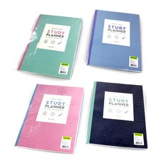 Barunson 讀書計劃本 4入, 4色