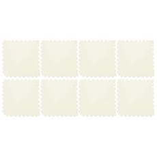 DIY EVA巧拼 8入, 象牙白, 8片