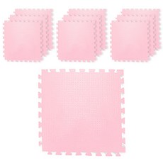 DIY EVA巧拼 10入, 粉色, 10片