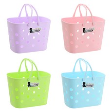 多功能浴式收納籃, 隨機出貨, 4件