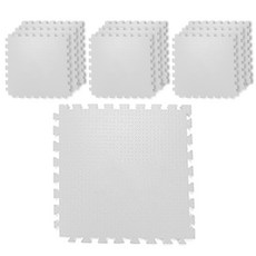 DIY EVA巧拼 10入, 灰色, 10片