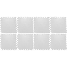 DIY EVA巧拼 8入, 灰色, 8片