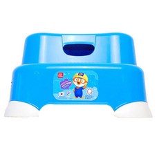 뽀로로 2단 유아 발디딤대, 랜덤 발송, 1개