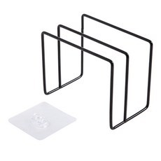 可吸式鍋蓋架, 黑色的, 1個