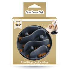 그랜드퓨전 고양이 식사 속도 조절 그릇, 1개