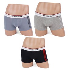TOUGHGUY 男士貼身四角褲 3件組 TG-2508