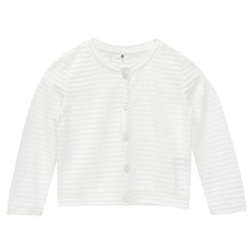 폴앤폴리 키즈용 번아웃 가디건 PPK7M341GSW