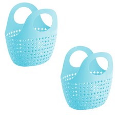 Blockmart 浴室排水 浴籃 袋 藍色, 2件