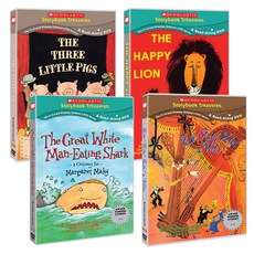 SCHOLASTIC 分階學習 第4階段 4DVD+書 SCHOLASTIC TREASURES, 4CD