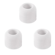 矽藻土圓形牙刷架, 白色的, 3片
